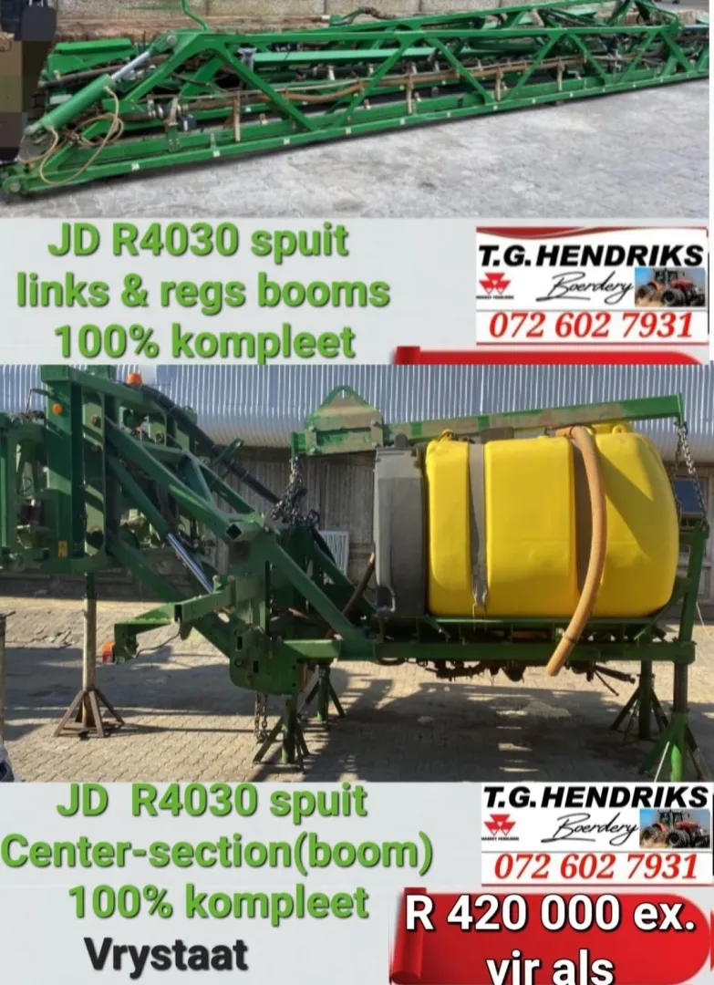 John Deere R4030 spuit | T.G Hendriks boerdery