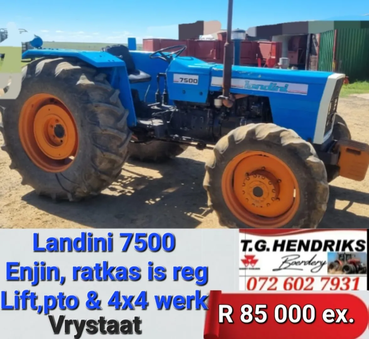 Landini 7500 | T.G Hendriks boerdery