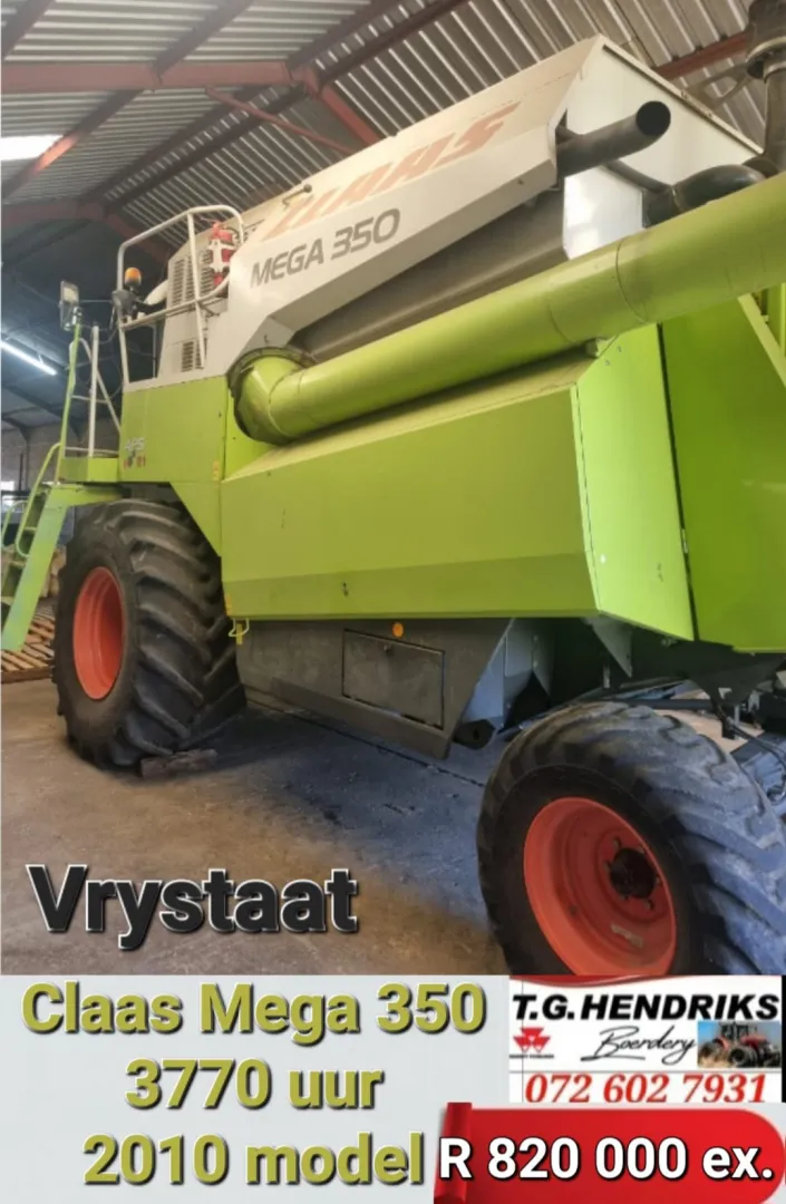 Claas Mega 350 | T.G Hendriks boerdery