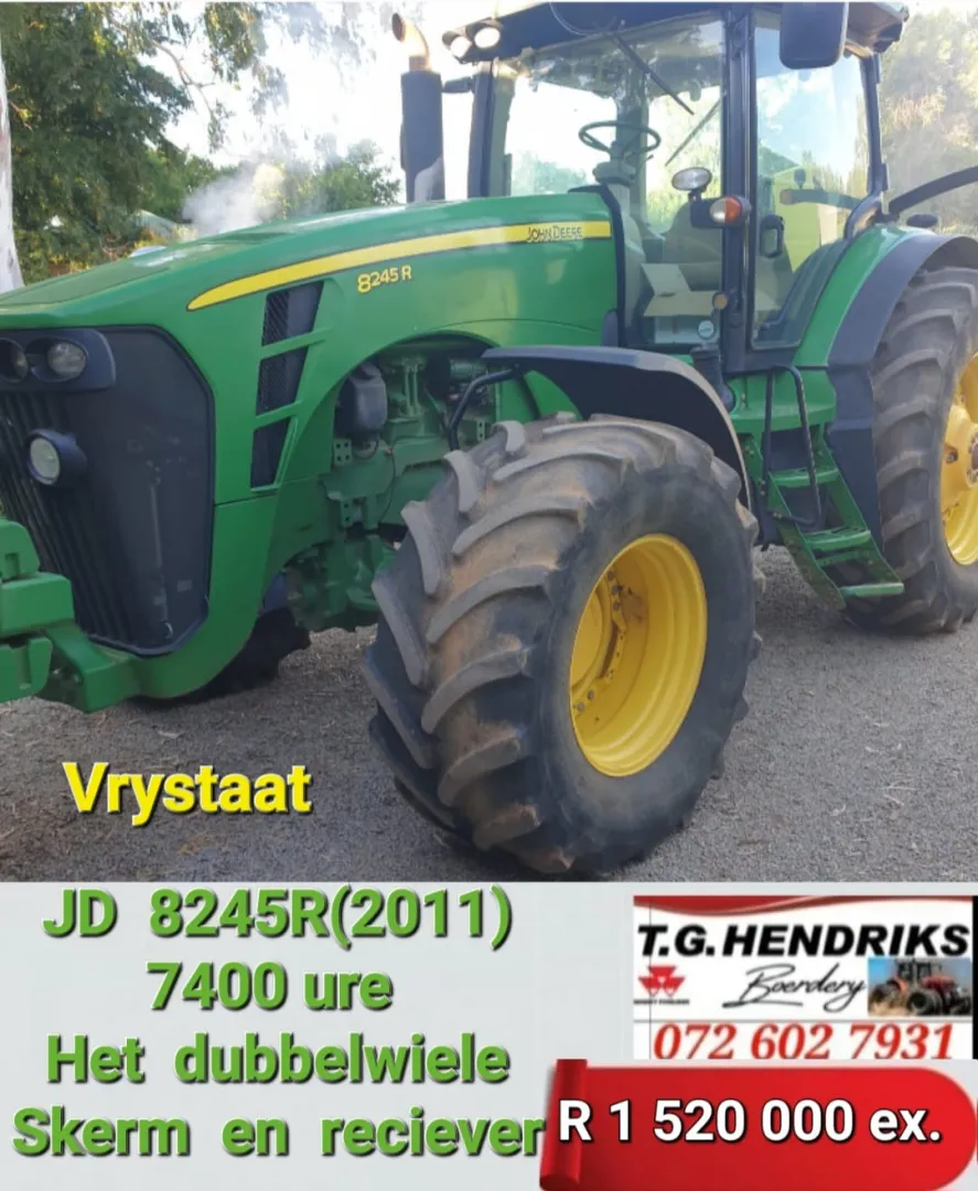John Deere 8245R 2011 | T.G Hendriks boerdery
