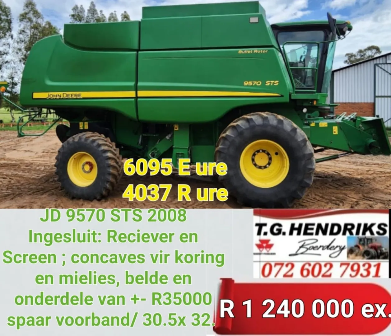 John Deere STS 2008 | T.G Hendriks boerdery