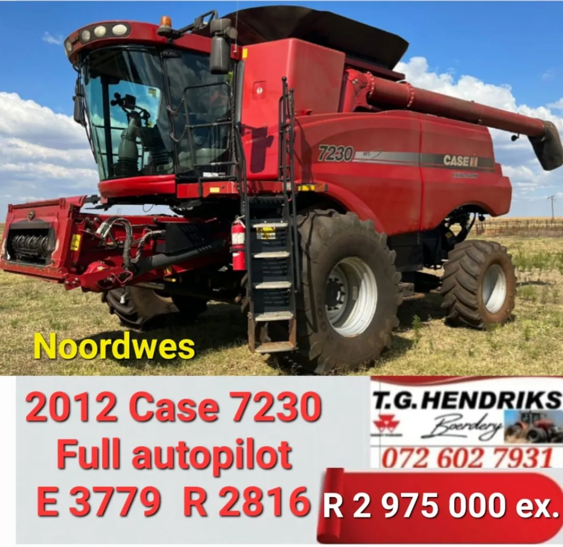 2012 Case 7230 full autopilot | T.G Hendriks boerdery