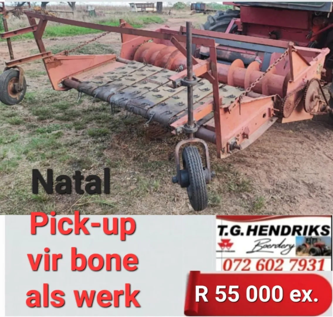 Pick-up vir bone – Alles werk | T.G Hendriks boerdery