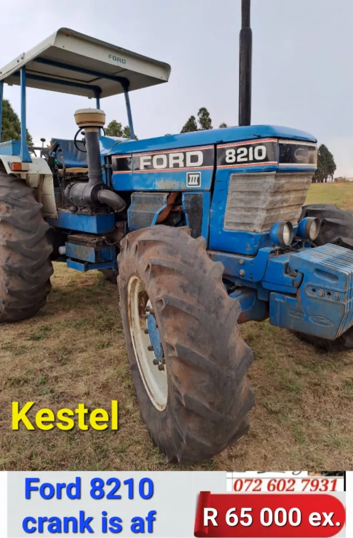 8210 Ford -Crank is af | T.G Hendriks boerdery