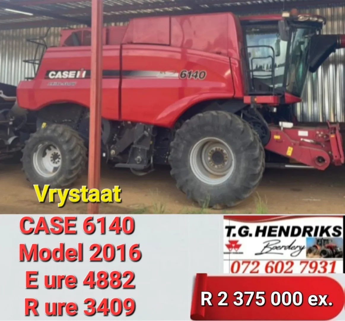6140 Case 2016 | T.G Hendriks boerdery