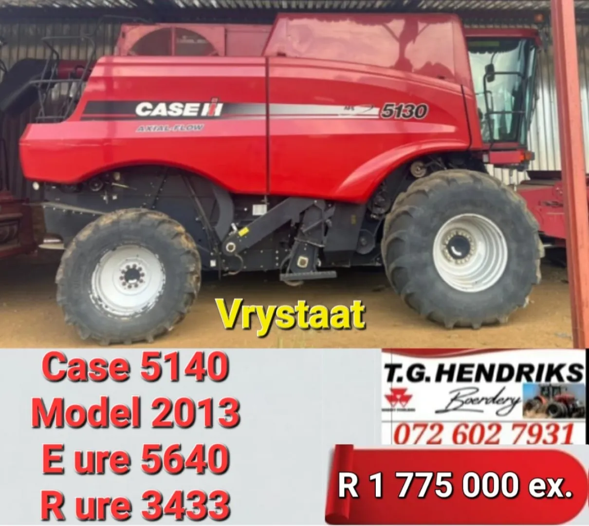 5140 Case 2013 | T.G Hendriks boerdery