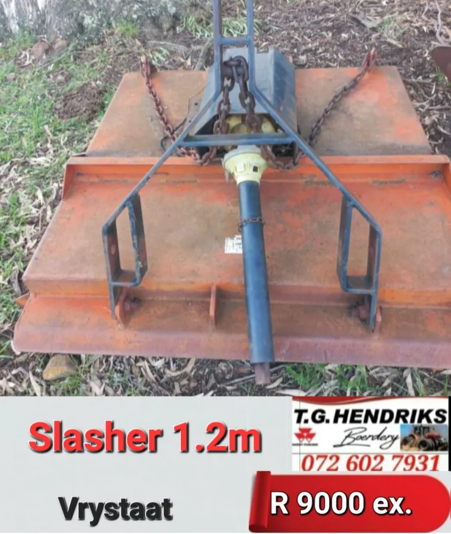 Slasher 1.2 m | T.G Hendriks boerdery
