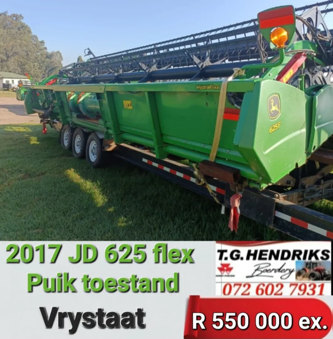 2017 John Deere 625 Flex | T.G Hendriks boerdery