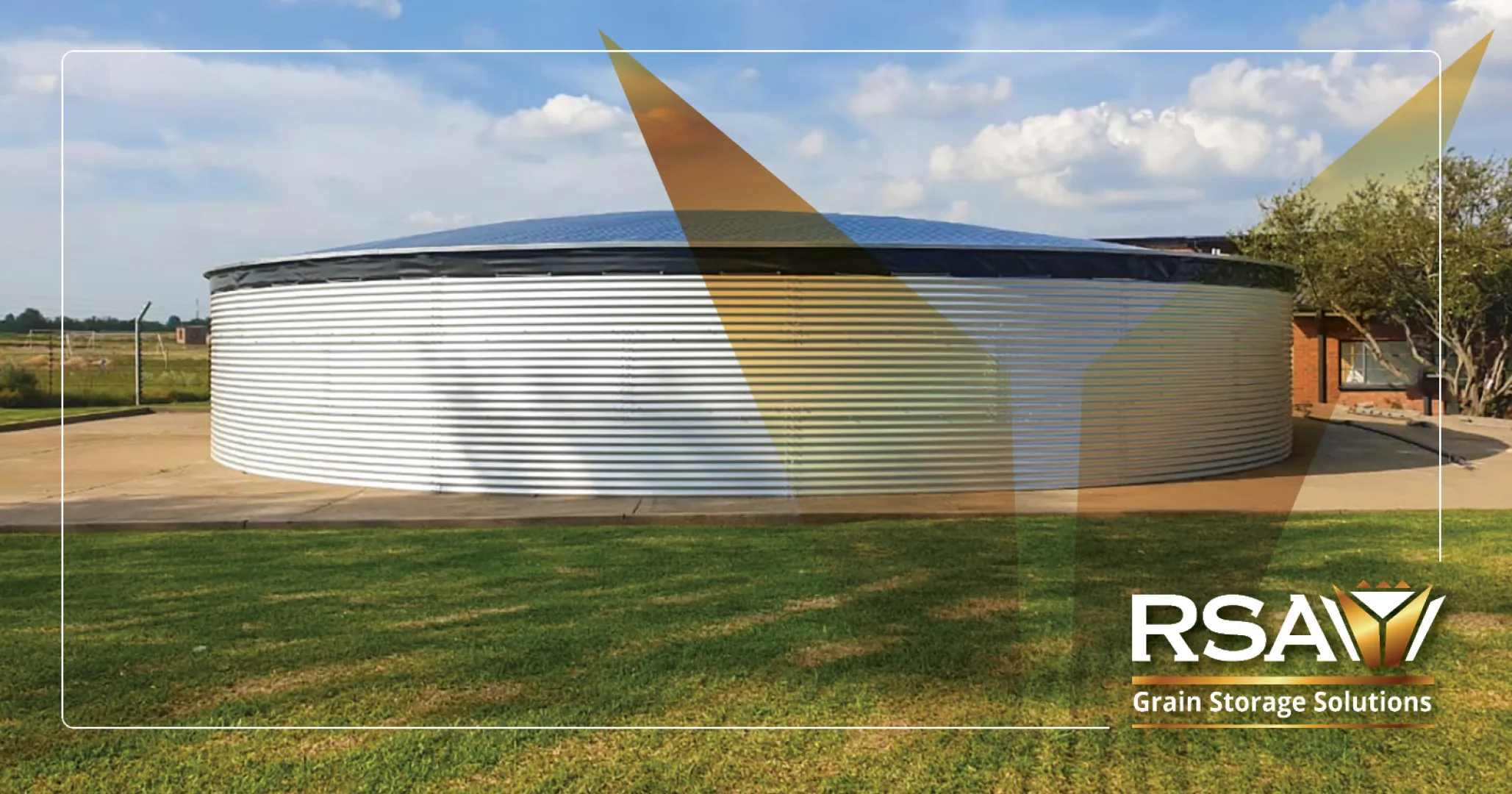 Weather resistant corrugated reservoirs | RSA Grain Storage Solutions