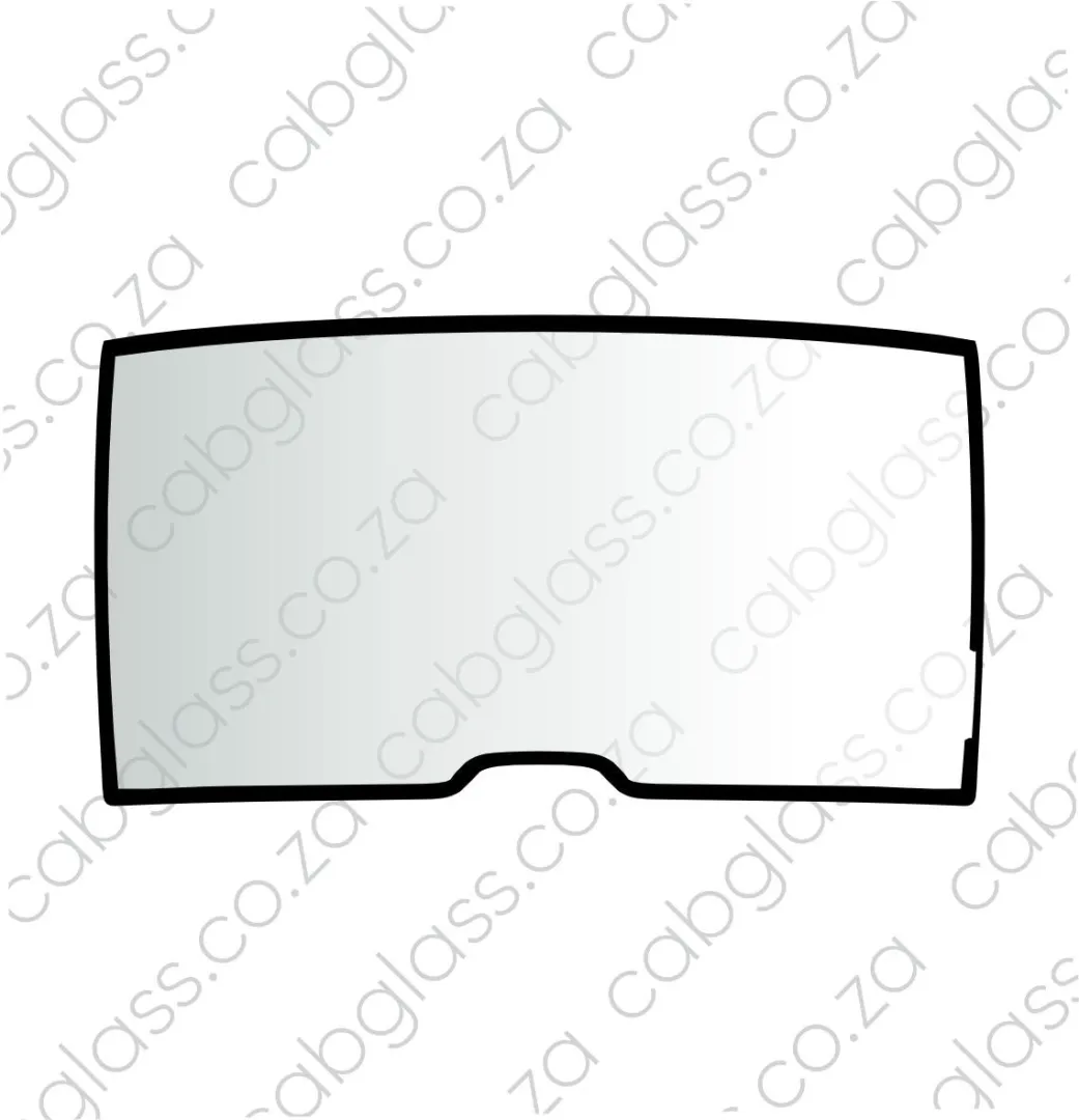 FRONT | CAT DUMP TRUCK 725 - 745 D, GCa | Cabglass