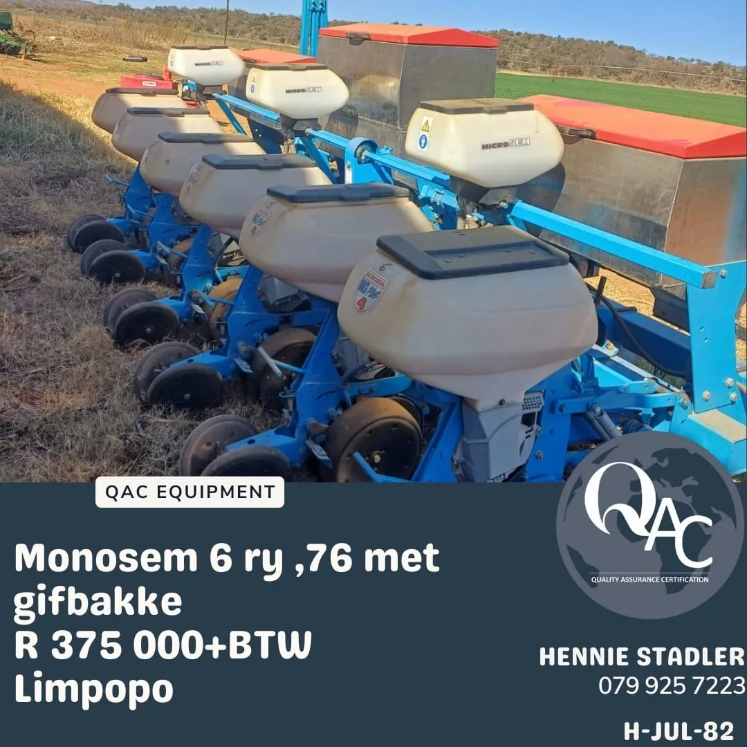 Monosem 6 row planter | QAC Equipment