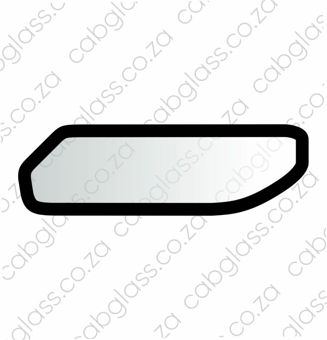 DOOR LOWER | CASE EXC CX80 - CX700 (03-07) | Cabglass