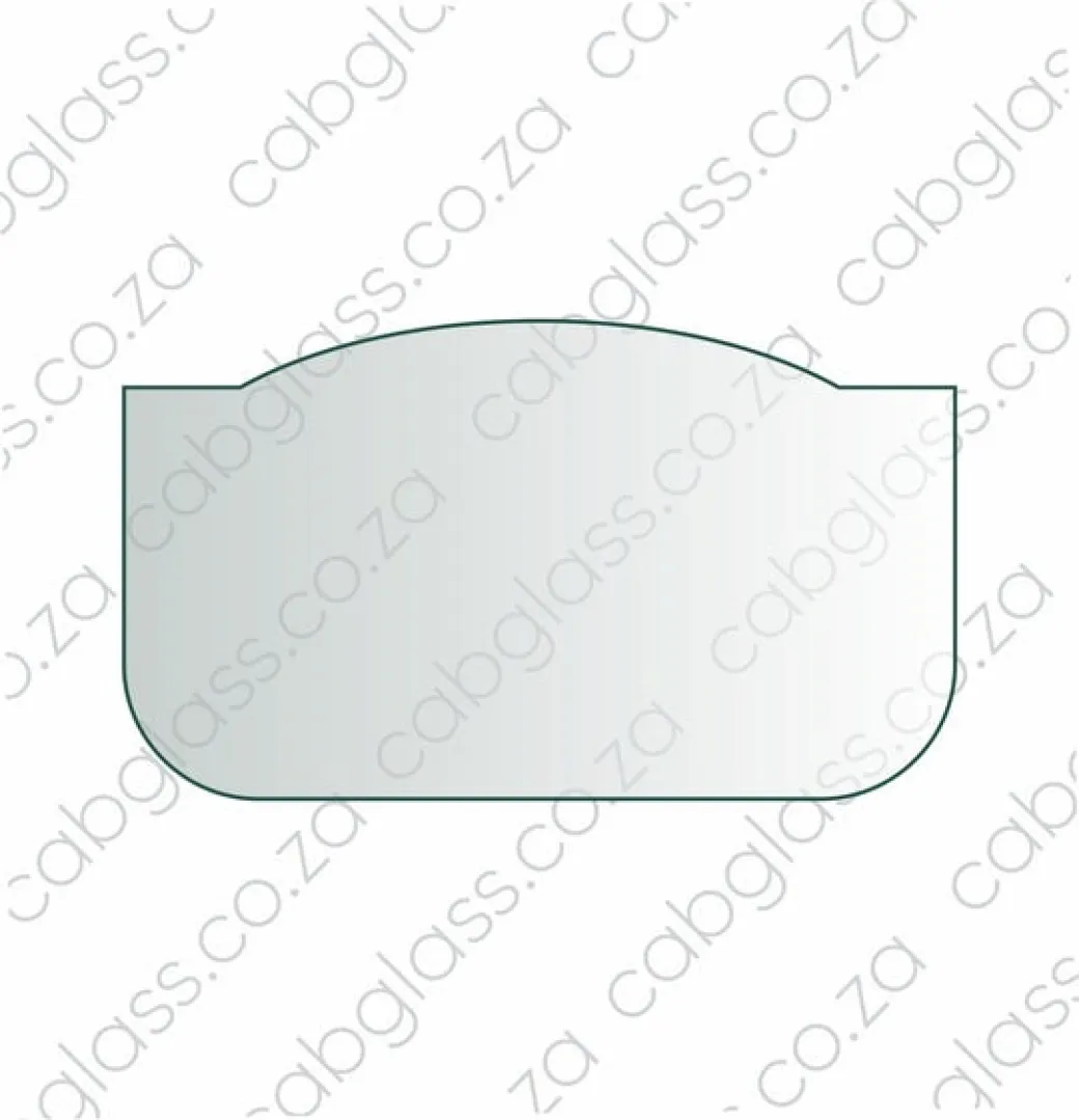 FRONT LOWER (halfmoon) | CAT EXCAVATOR D-SERIES | Cabglass