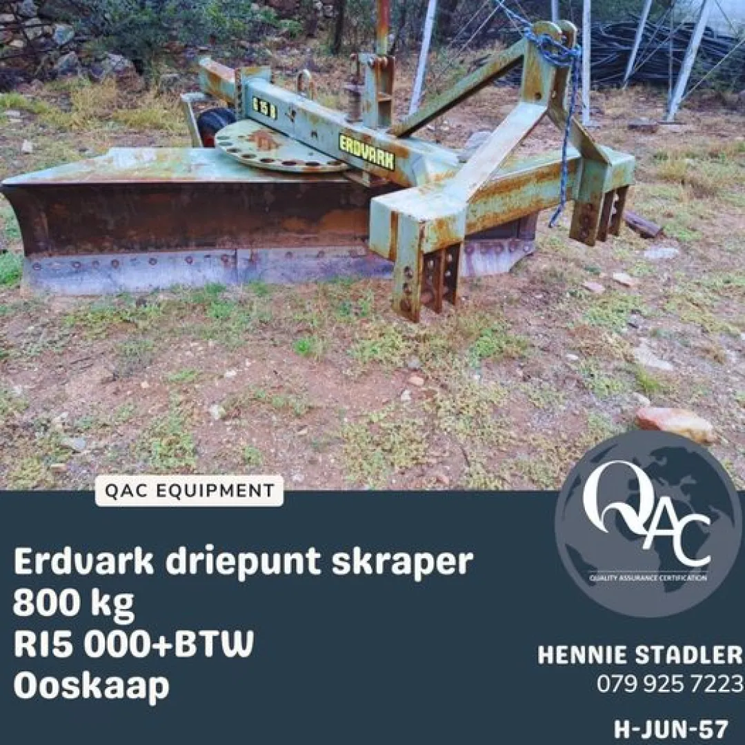 Erdvark Skraper | QAC Equipment