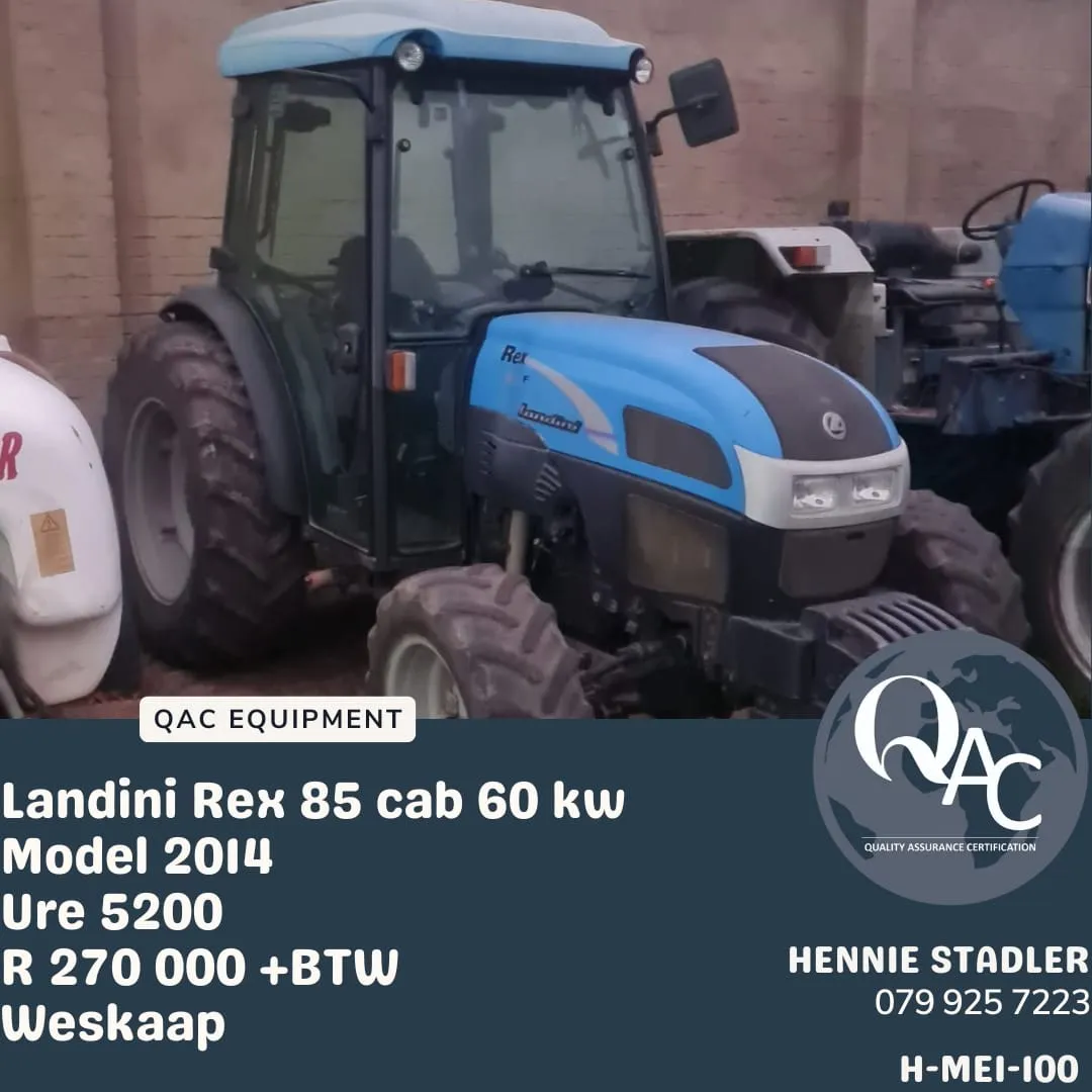 Landini REX 85 cab 60kw | QAC Equipment