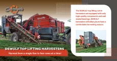 Dewulf top lifting harvesters | Carrotech