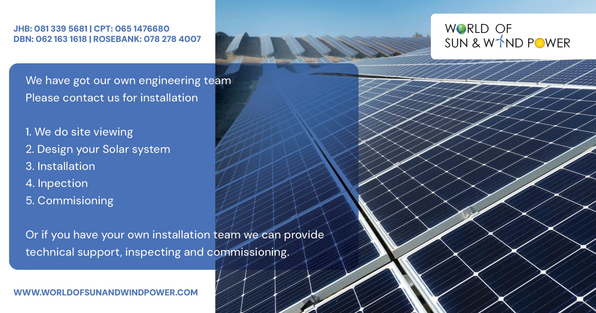 1MW Solar system | World of Sun &amp; Wind Power