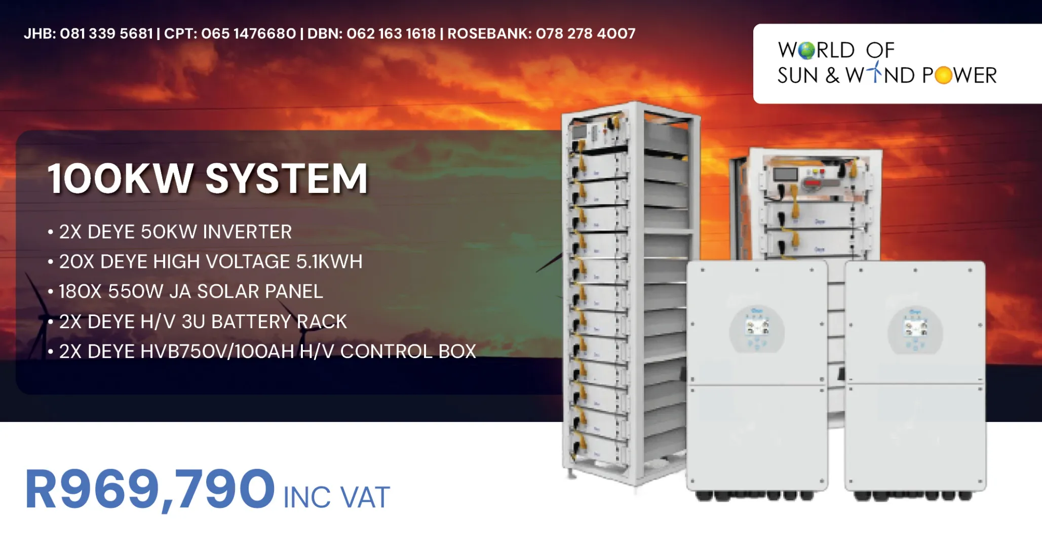 100KW Solar system | World of Sun &amp; Wind Power