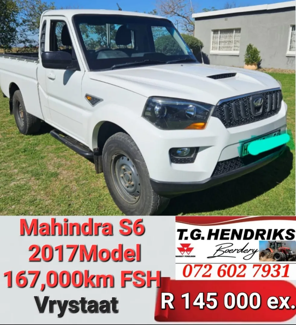 Mahindra S6 2017 Model | T.G Hendriks boerdery