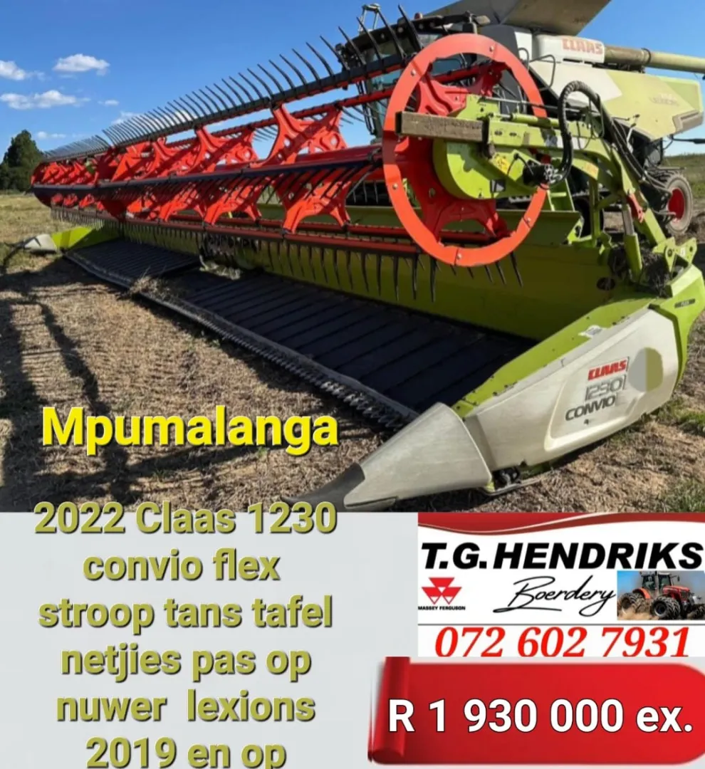 Claas 1230 | 2022 | T.G Hendriks boerdery