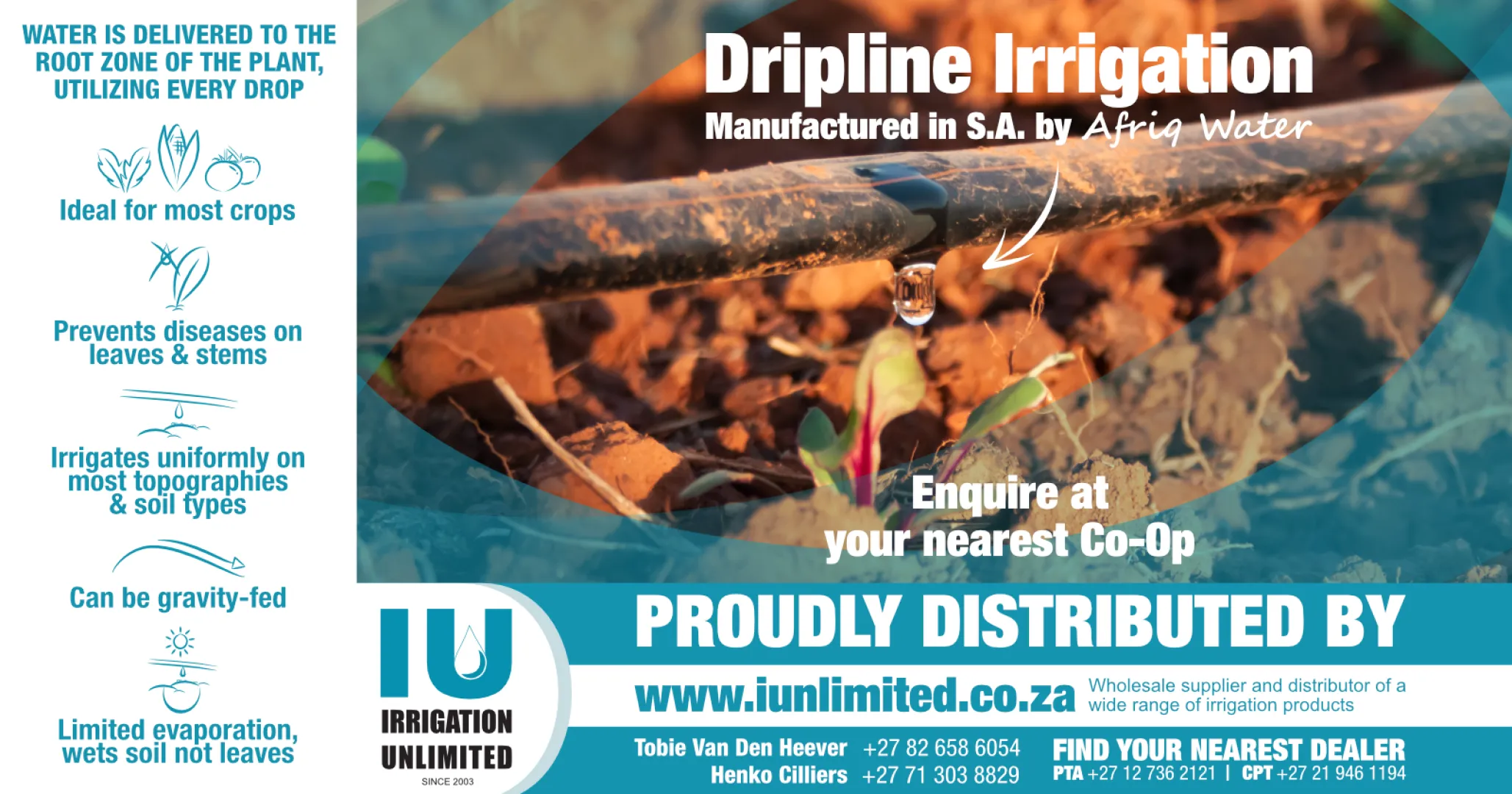 Dripline irrigation | Irrigation Unlimited