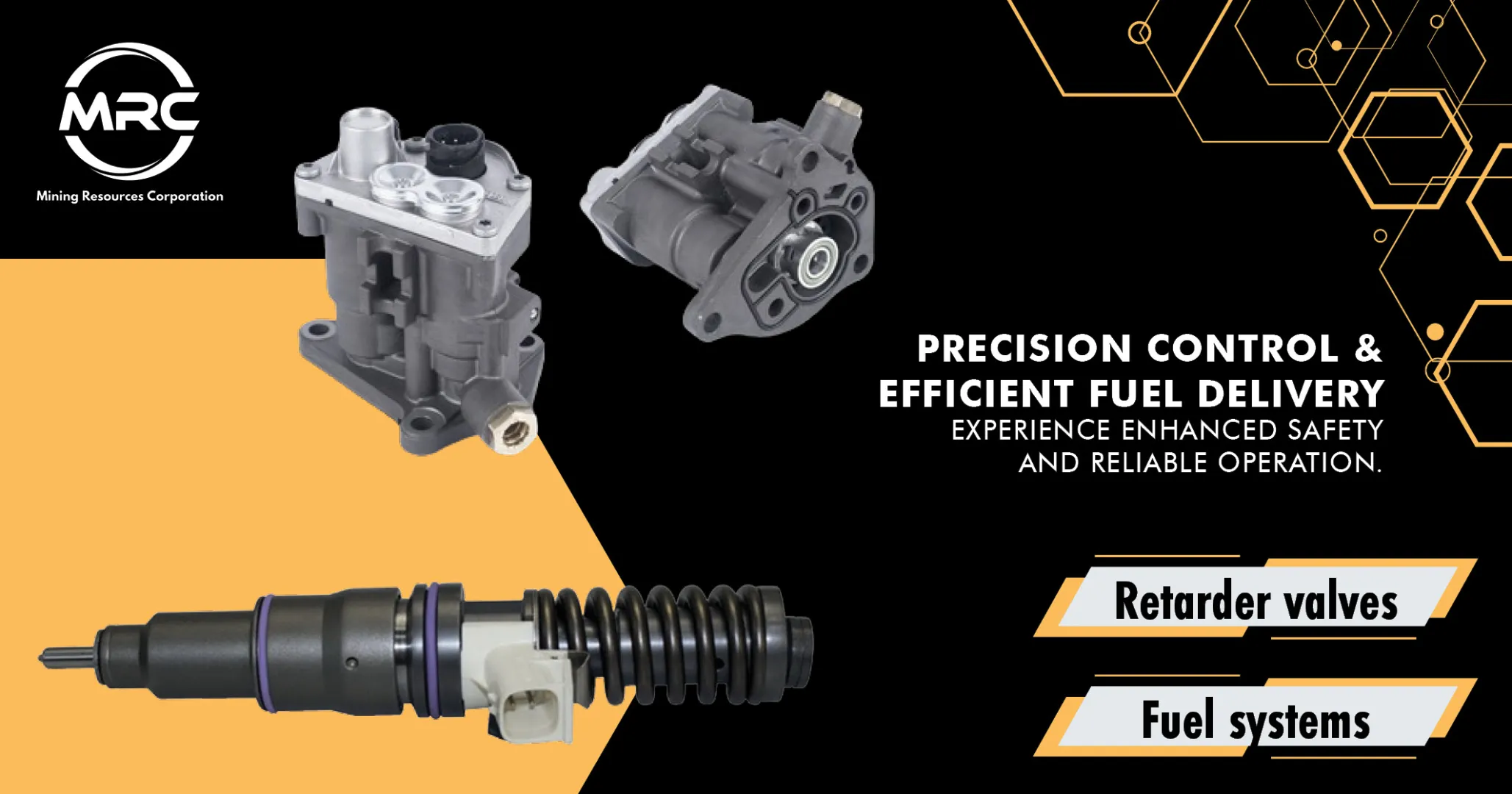 Precision control &amp; efficient fuel delivery | Mining Resources Corp