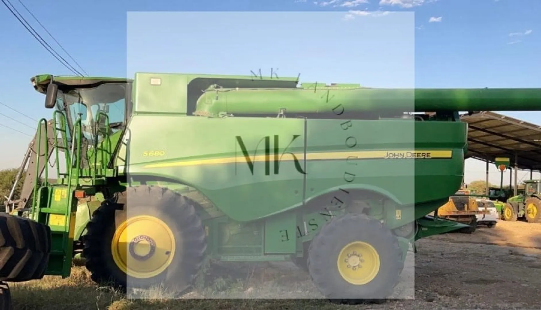 John Deere S680 Stroper | MK Landbou Dienste