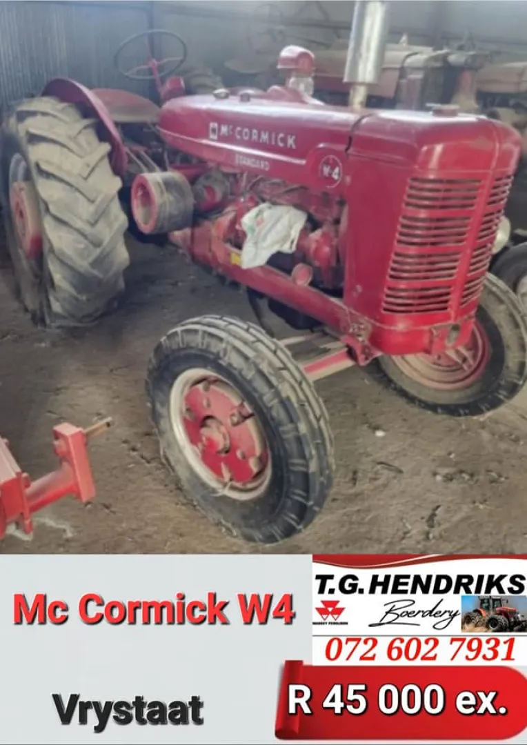 Mc Cormick W4 | T.G Hendriks boerdery