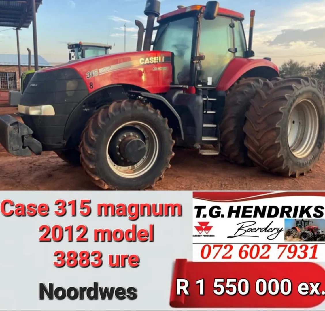 Case 315 Magnum | 2012 Model | T.G Hendriks boerdery