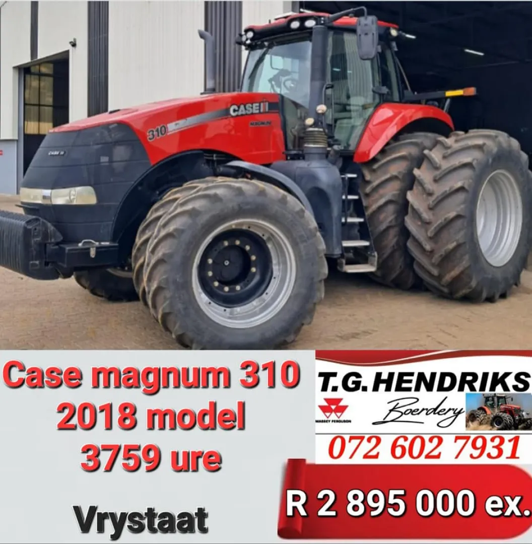 Case Magnum 310 | 2018 Model | T.G Hendriks boerdery