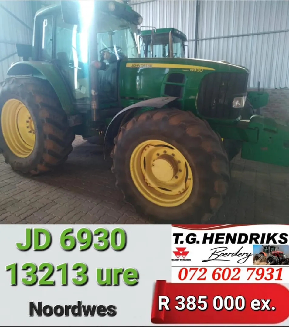 John Deere 6930 | T.G Hendriks boerdery