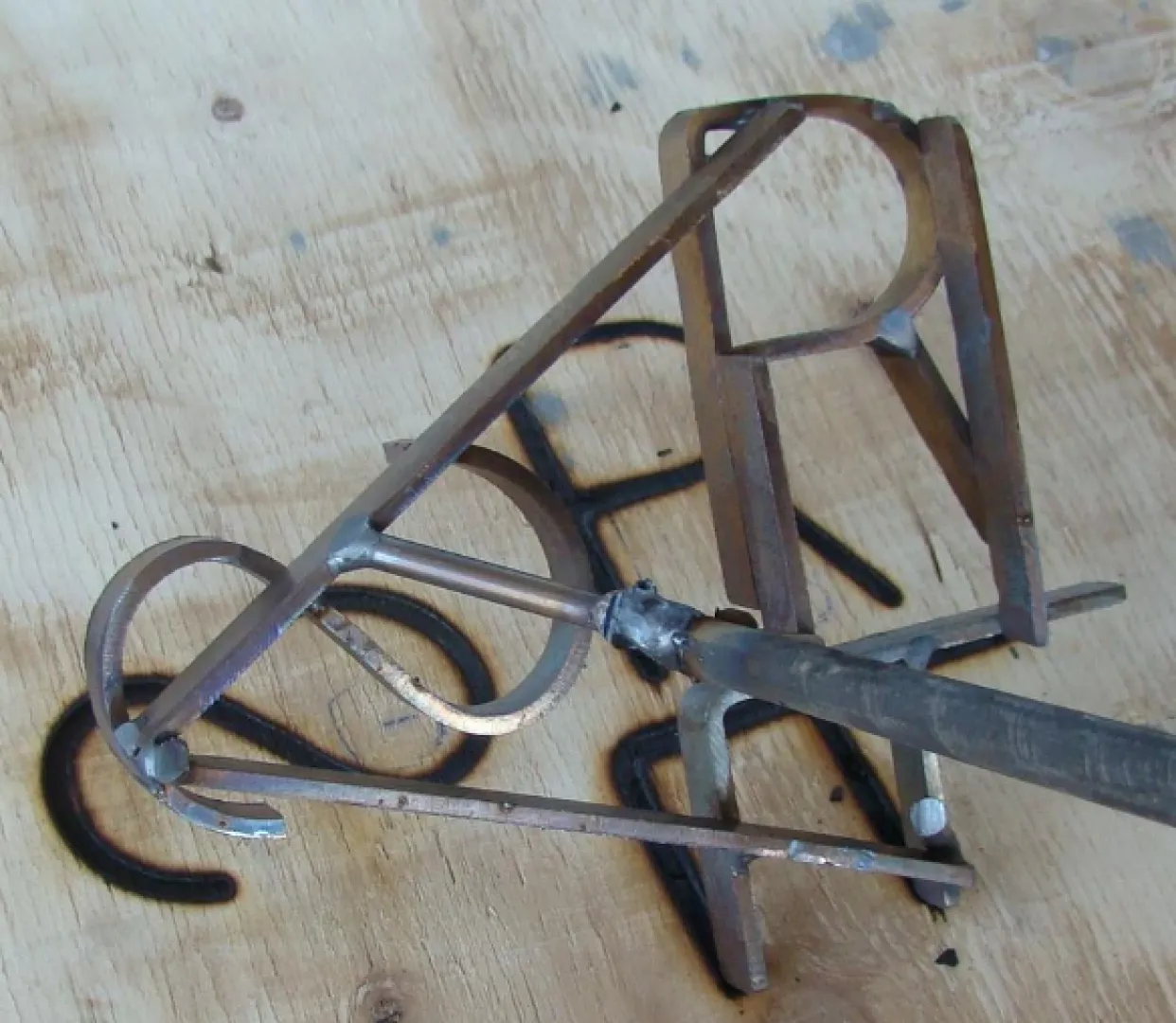 3-in-1 Branding Iron Short Handle | Tal-Tec