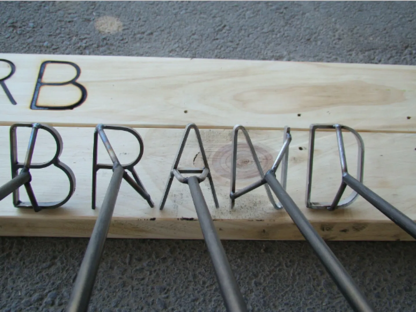 A-Z Branding Iron set | Tal-Tec