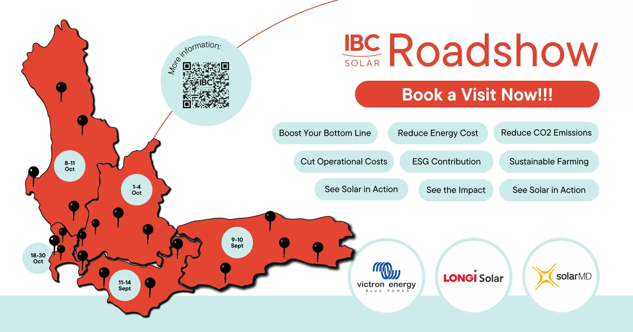 IBC Solar Roadshow | Winelands | 1-4 October