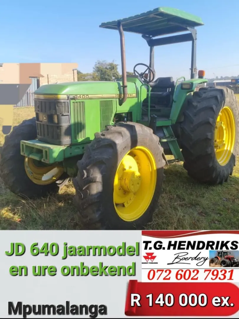 John Deere 640 | T.G Hendriks boerdery