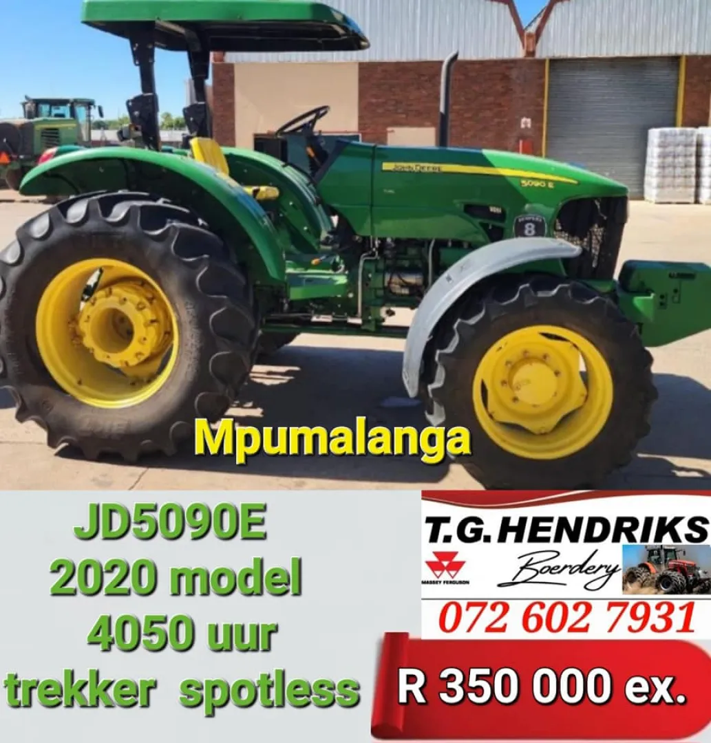 John Deere 5090E 2020 Model | T.G Hendriks boerdery