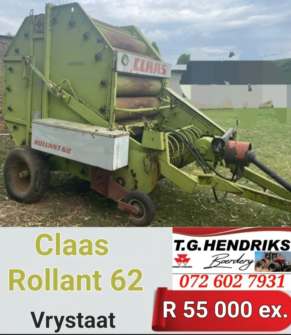 Claas Rollant 62 | T.G Hendriks boerdery
