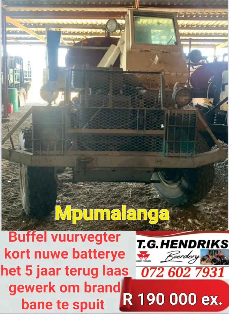 Buffel vuurvegter | T.G Hendriks boerdery