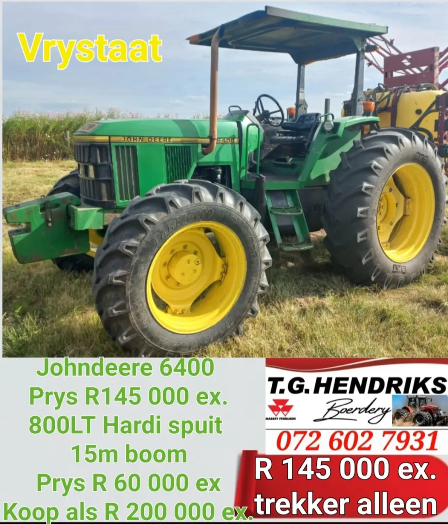John Deere 6400 | T.G Hendriks boerdery