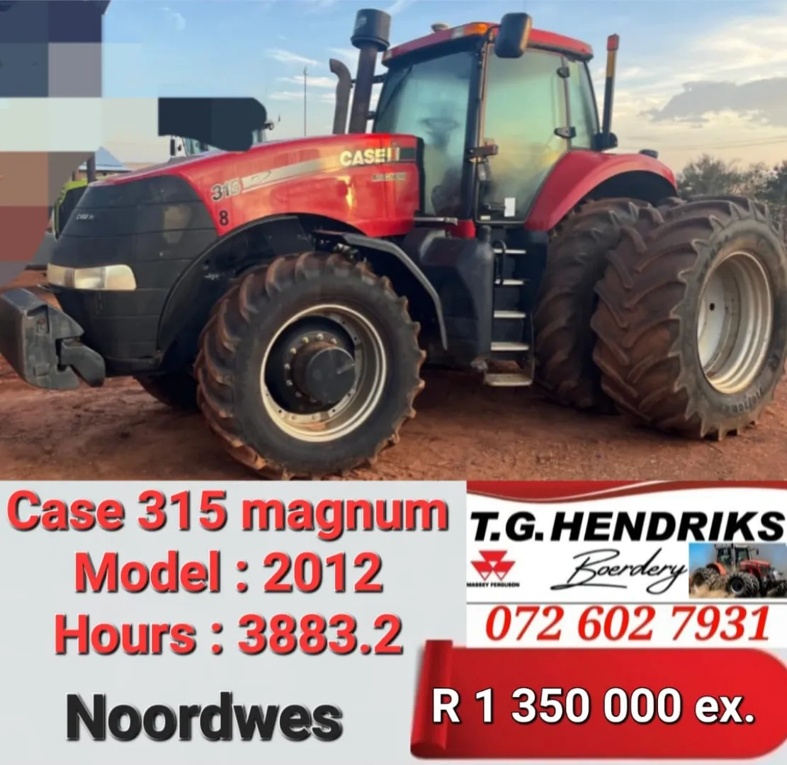 2012 Case 315 Magnum | T.G Hendriks boerdery