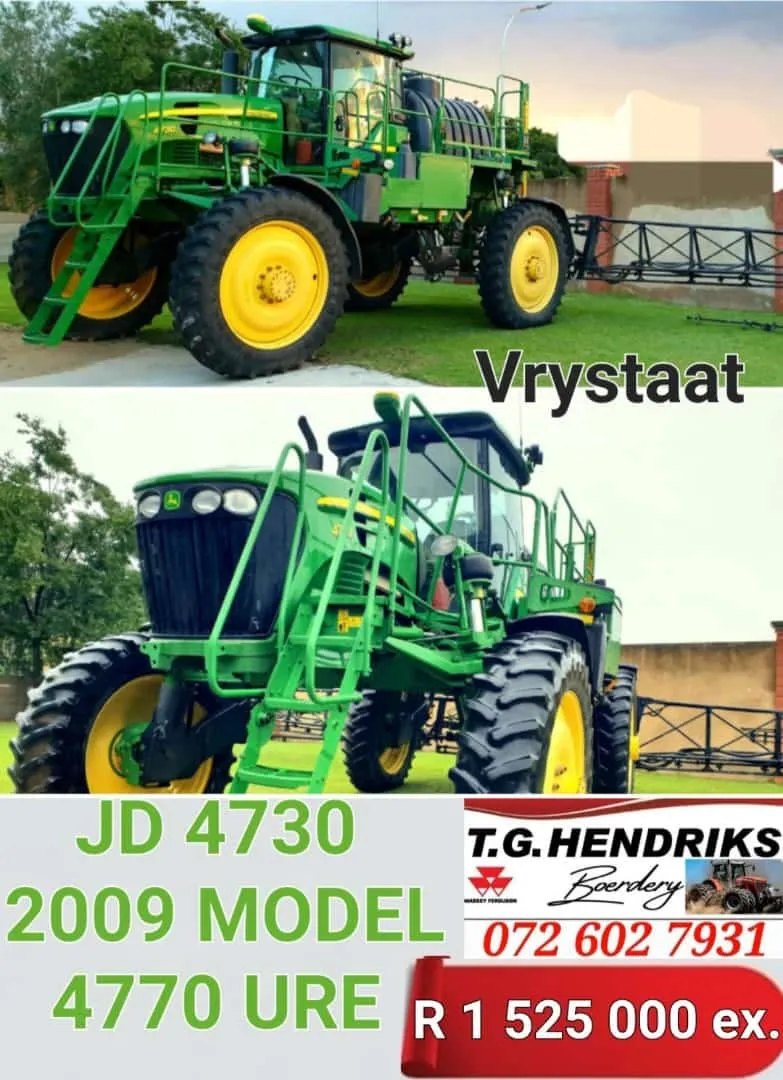 2009 John Deere 4730 | T.G Hendriks boerdery