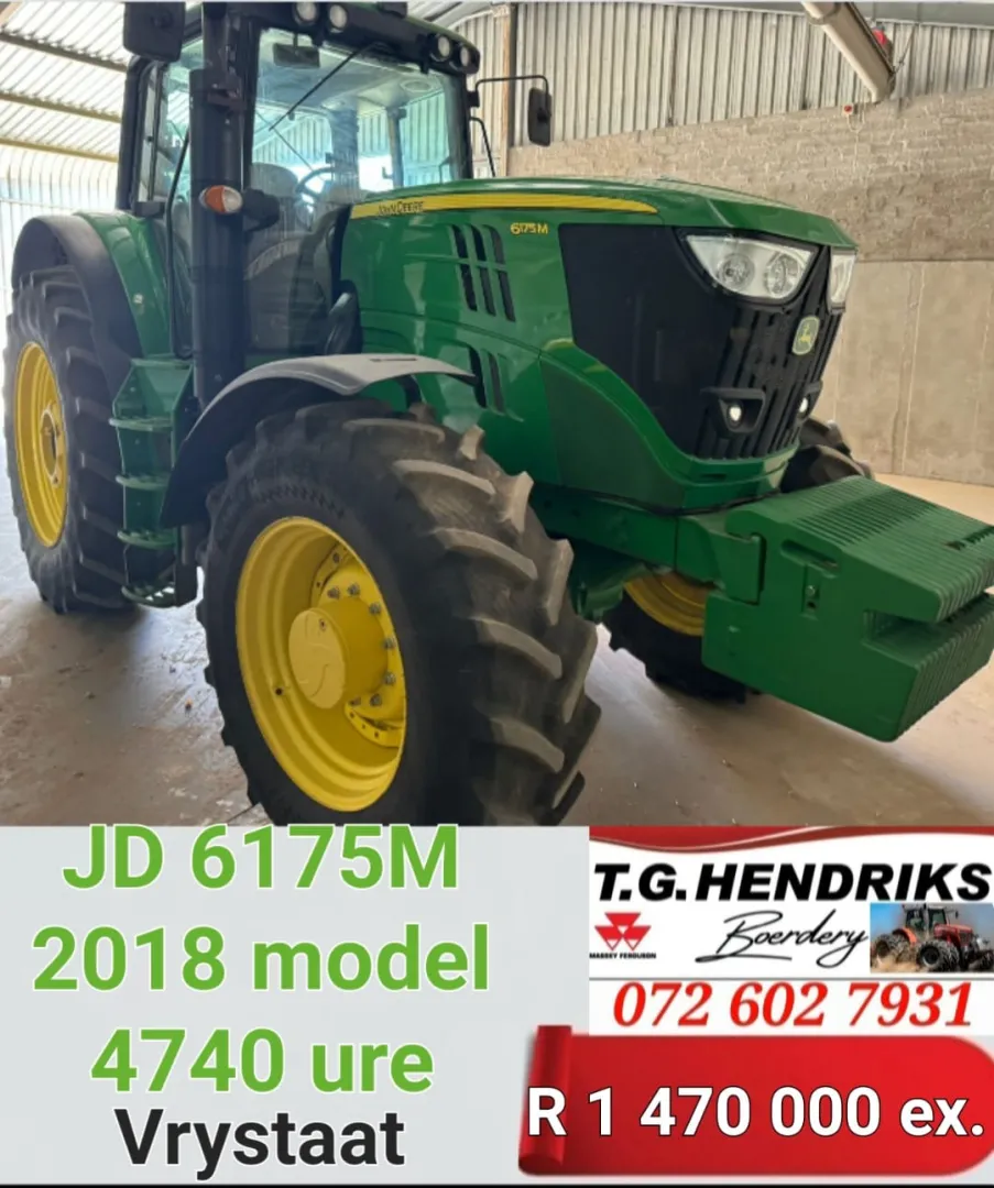 2018 John Deere 6175 M | T.G Hendriks boerdery