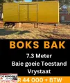 Boks bak 7.3 meter | T.G Hendriks boerdery