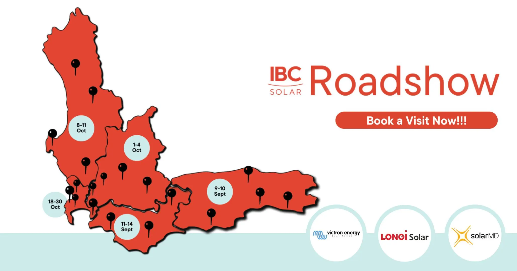 IBC Solar Roadshow | Book a visit now!