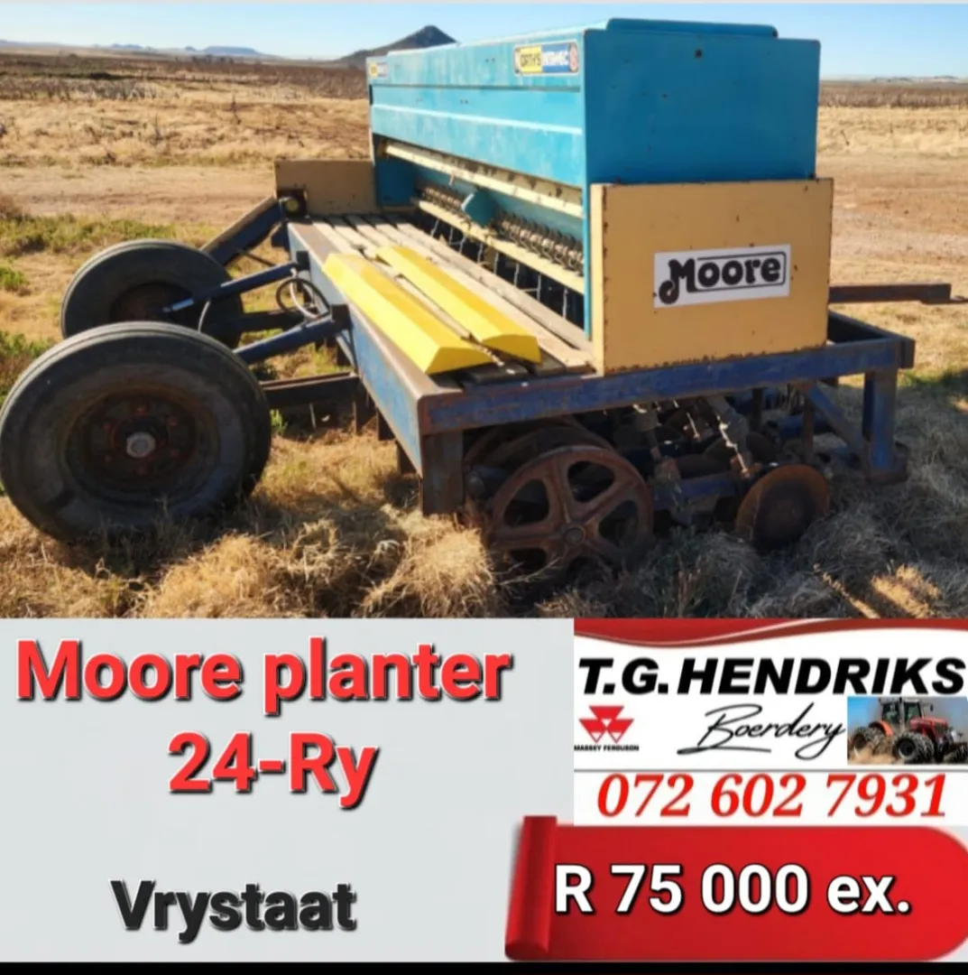 Moore planter 24-ry | T.G Hendriks boerdery