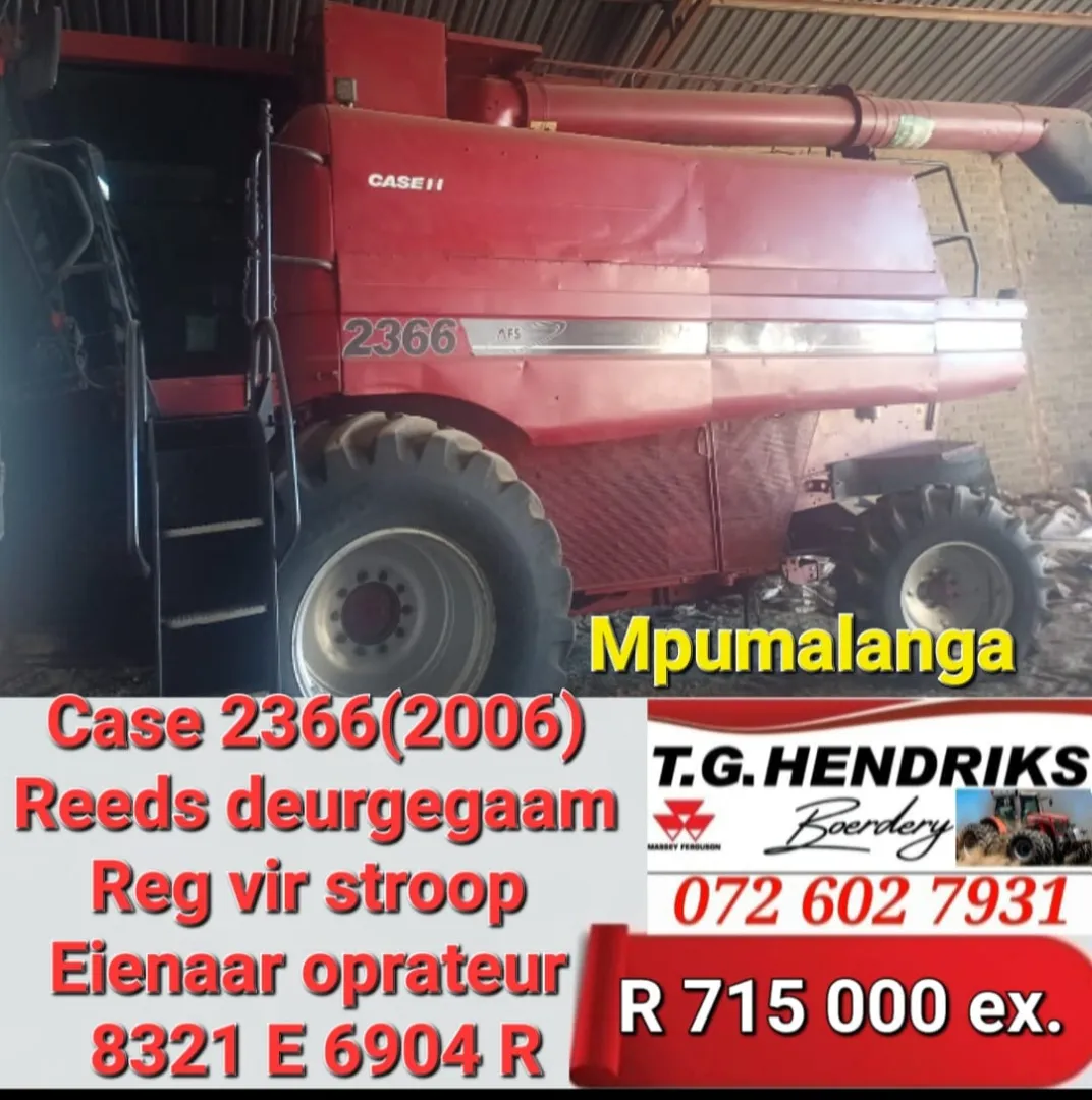 Case 2366 2006 | T.G Hendriks boerdery