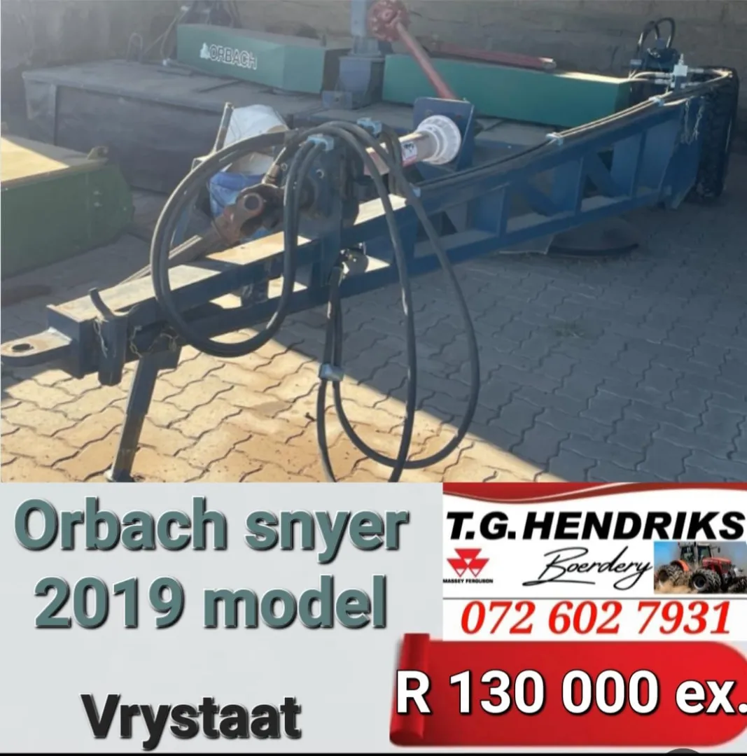 Orbach snyer 2019 model | T.G Hendriks boerdery