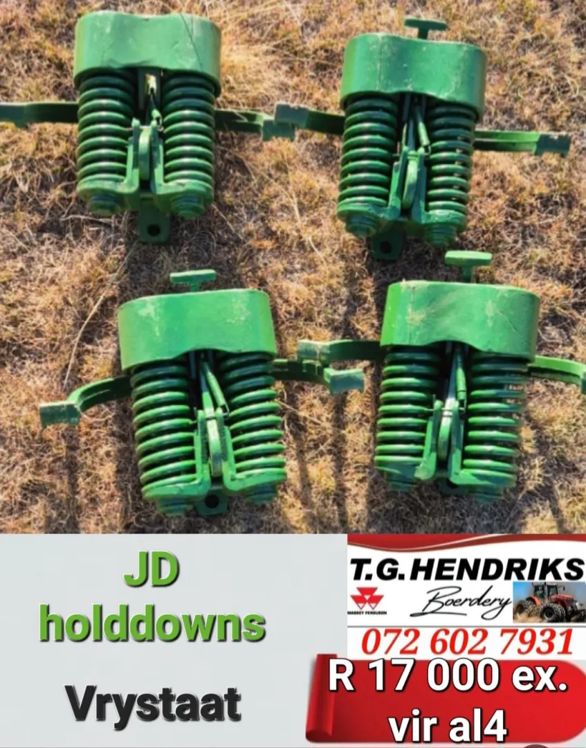 John Deere Holddowns | T.G Hendriks boerdery