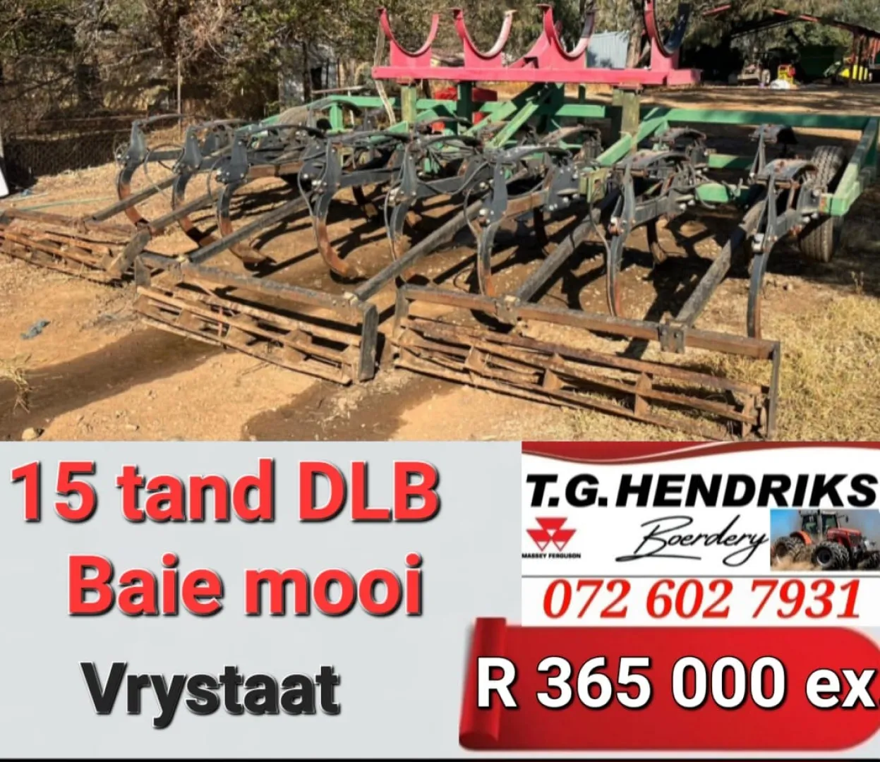 15-Tand DLB | T.G Hendriks boerdery