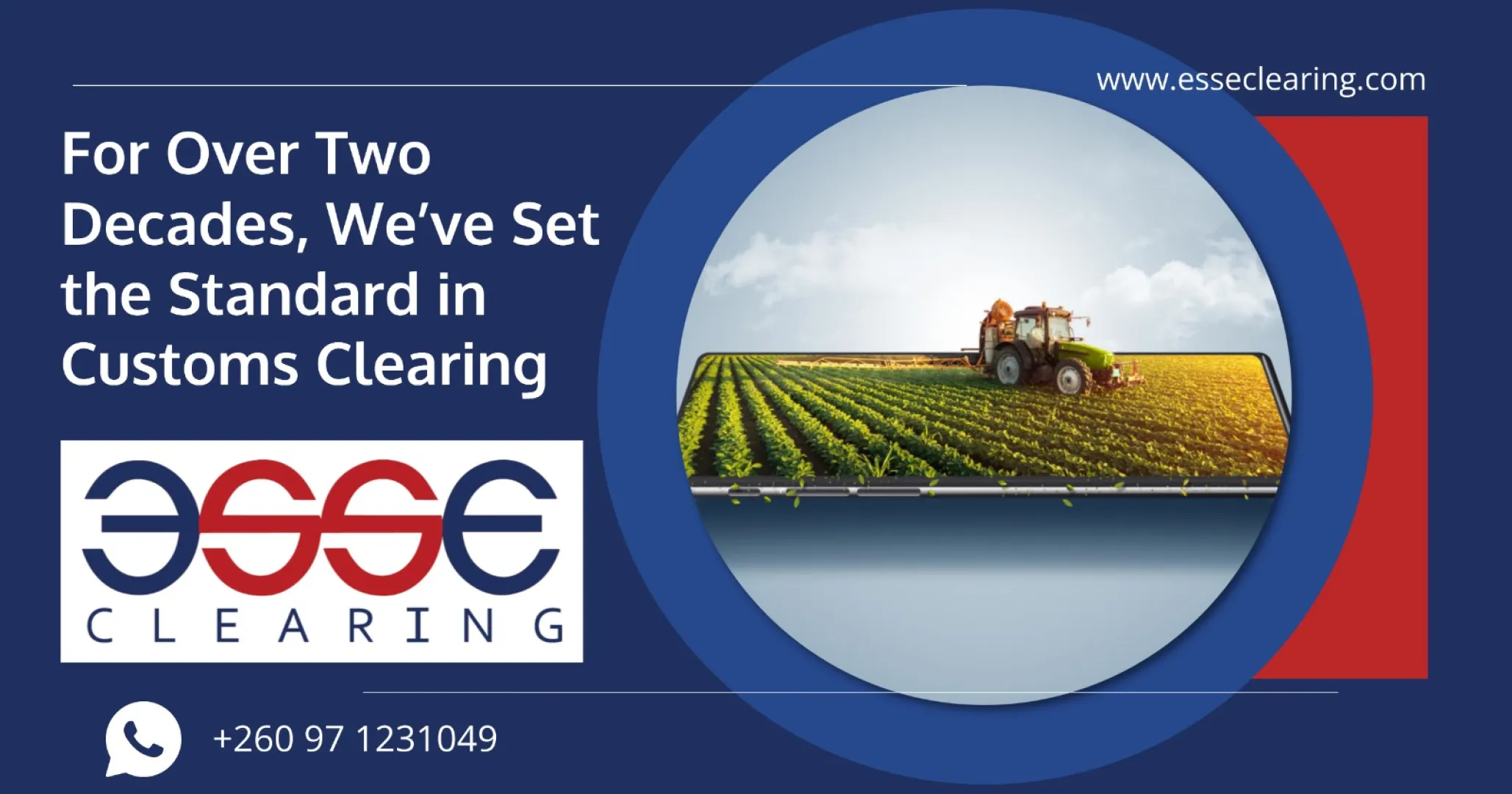 For over two decades, we’ve set the standard in customs clearing | ESSE Clearing Ltd